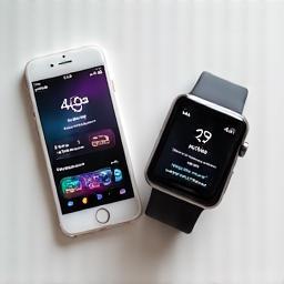 Smartphone and smartwatch pairing via companion app