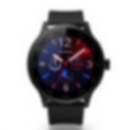 Zenith Smartwatch in Midnight Black with digital display